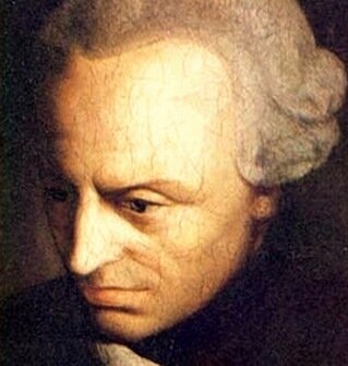 Anonyme, portrait d'Immanuel Kant, env. 1790.